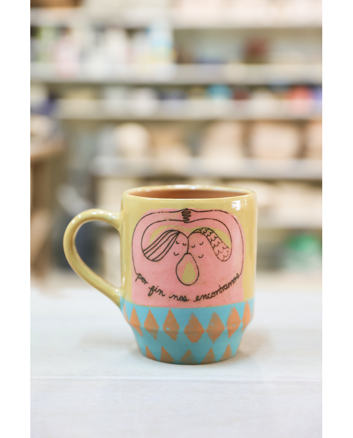 Taza Por Fin Nos Encontramos