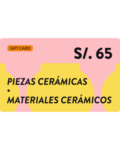 Gift card 65 soles