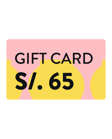 Gift card 65 soles