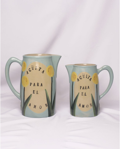 Jarra Agüita para el Amor Celeste Jarra Agüita para el Amor Celeste