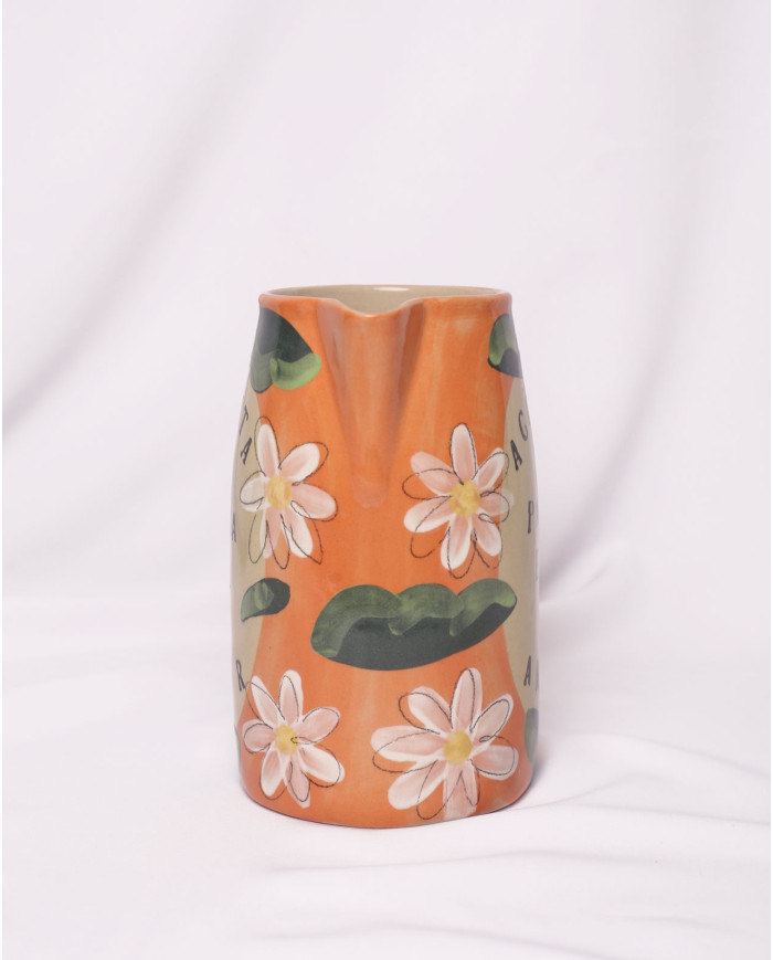 Jarra Agüita para el Amor Naranja