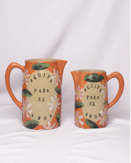 Jarra Agüita para el Amor Naranja