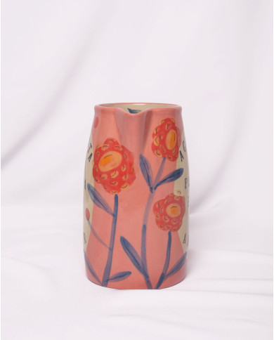 Jarra Agüita para el Amor Rosada
