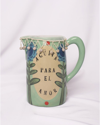 Jarra Agüita para el Amor Verde agua Jarra Agüita para el Amor Verde agua
