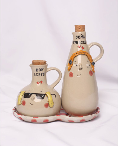 Set Vinagrera y aceitera Opción 2 Set Vinagrera y aceitera Opción 2