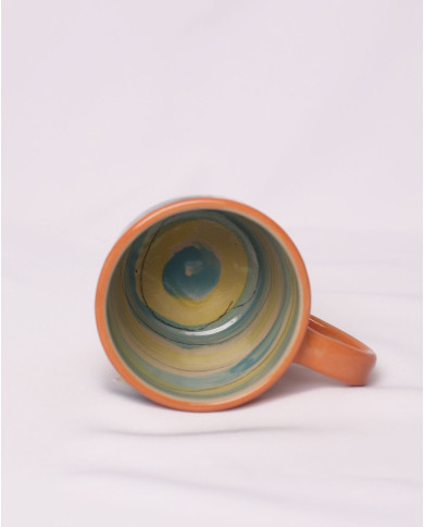 Taza Me haces florecer Naranja